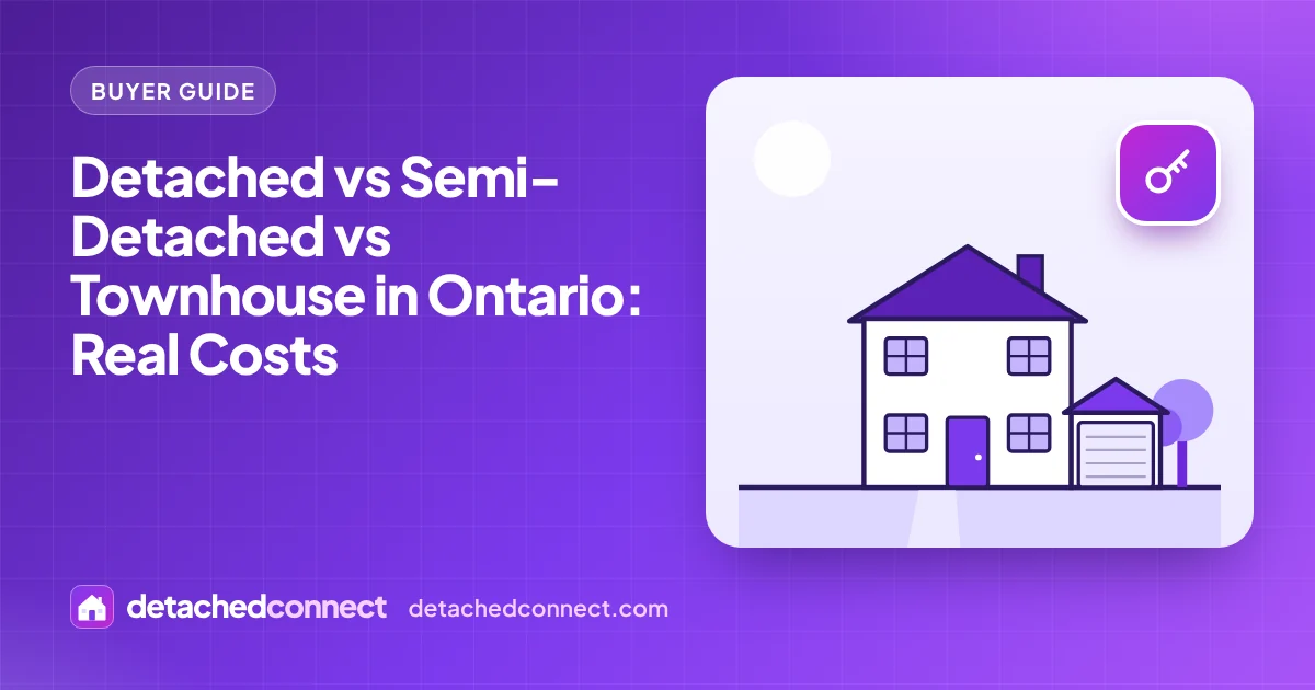 DetachedConnect illustration of a 2-storey detached house for a guide comparing home types